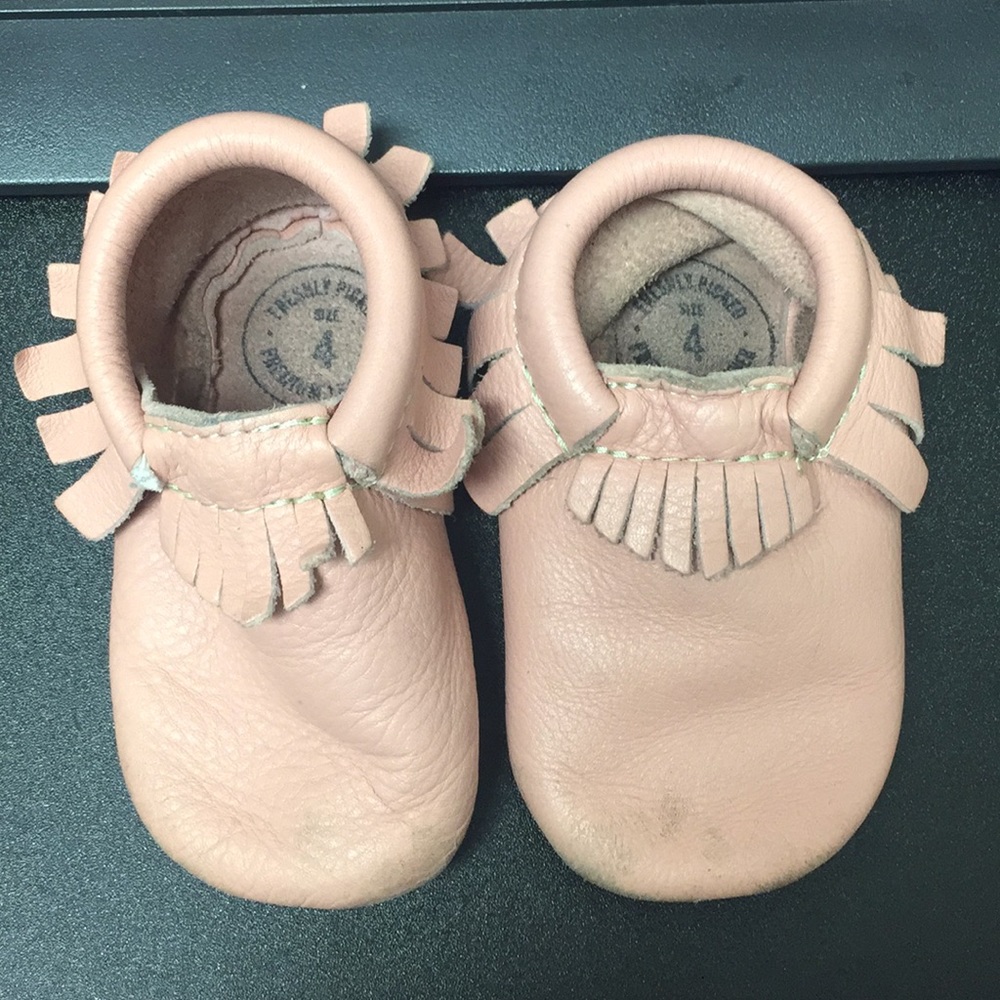 Blush moccasins